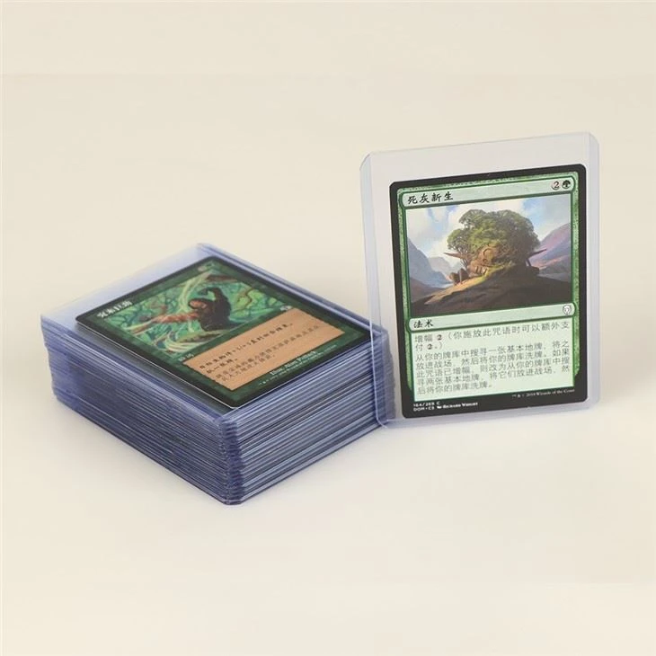 PVC Card Sleeves For Trading Cards
