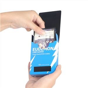 Custodia blu per carte collezionabili