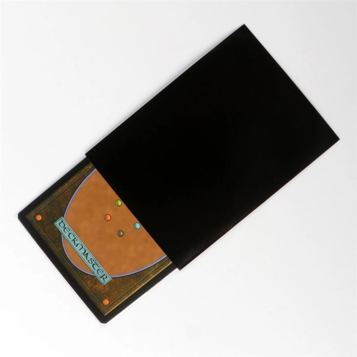 Black Card Sleeves Deck Card Protectors